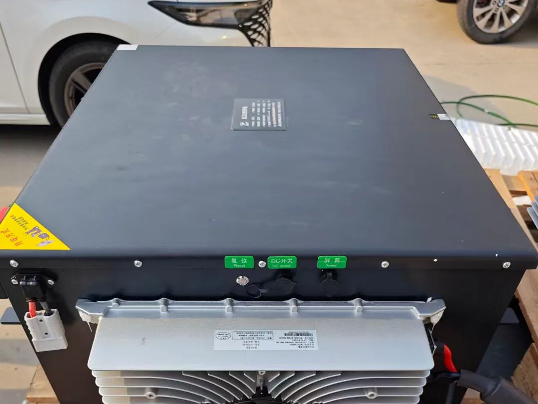 Lithium battery pack matched with a battery charger on a pallet